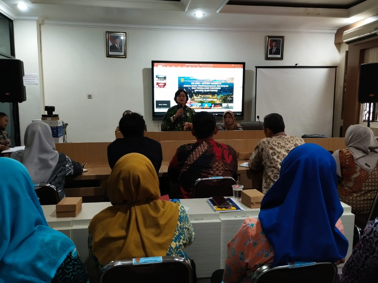 Sosialisasi Penatausahaan Keuangan dan Pengajuan Dokumen SPP SPM El